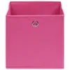 Aufbewahrungsboxen 10 Stk. Rosa 32x32x32 cm Stoff Produktbild-Vorschau 3