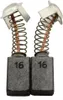 Brosses charbon pour marteau Hitachi/HiKOKI DH 40MRY - Voir les images du produit 1