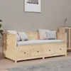 vidaXL Denní postel bez matrace 90x190 cm z masivního Náhled obrázku produktu 4