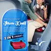 A child is sitting in a car seat, with an adult adjusting the seat. There is promotional text and graphics overlaid on the image. Náhled obrázku produktu