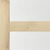 Versenkbare Schiebetür mit 3 Glasscheiben - H 205 x B 63 cm Produktbild-Vorschau 4