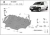 Protection de soubassement pour moteur, modèle VW Caddy, Voir les images du produit 3