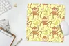 MuchoWow® Mauspad Mousepad Muster - Affe - Banane 30x30 cm Produktbild-Vorschau 6