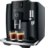 A black JURA coffee machine with two glasses of espresso in front of it. Anteprima dell’immagine prodotto