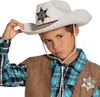 Cowboyhut Sheriff Kinder weiß Produktbild-Vorschau 2