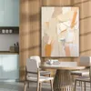 MuchoWow® - Leinwandbilder - Abstrakt - Beige - Orange - Produktbild-Vorschau 5