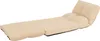 A beige floor chair or sofa bed laid out flat against a white background. Náhled obrázku produktu