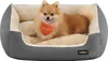 FEANDREA Hundebett, Hundekorb mit Wendekissen, 70 x 55 x 21 Produktbild-Vorschau 2