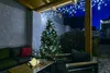 LED svíčka, vosková, šiška, 10 x 13 cm, bílá Náhled obrázku produktu 5
