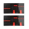 AREBOS 6-tlg. Werkzeugwand 235,2×59,5 cm | Metall Lochwand Produktbild-Vorschau 19