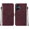 Hülle für Infinix Hot 30 4G X6831 Prägung Flip Leder Produktbild-Vorschau 2