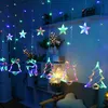 3m LED Weihnachten Stern Lichterkette Lichtervorhang Produktbild-Vorschau 5