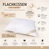 Betten Hofmann Kinder Flachkissen 80x80 cm Daunenkissen Produktbild-Vorschau 5