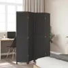 A room divider is placed in a bedroom, separating a workspace from the sleeping area. Podgląd zdjęcia produktu