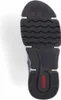 The sole of a blue shoe is shown against a white background. Produktbild-Vorschau