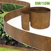 LZQ 10 meter graskant van cortenstalen staal, 18 cm hoog. Productafbeelding-voorbeeld 1