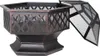 GARDEBRUK® Braciere Esagonale 70x60,5cm Acciaio Anteprima dell’immagine prodotto 14