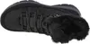 A top-down view of a black winter boot with fur lining. Produktbild-Vorschau