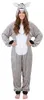 Costume d'âne pour adulte gris M/L Voir les images du produit 2