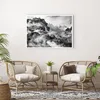 Poster - Poster ohne Rahmen - Berge Nebel Gipfel - 100x70 Produktbild-Vorschau 5