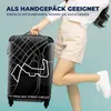 MuchoWow® Koffer Handgepäck Trolley Rollkoffer Kleine Produktbild-Vorschau 4