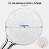 Auralum Duschkopf mit Schlauch, groß 140 mm, mit 4 Produktbild-Vorschau 4