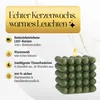 Meisterhome LED-Kerzen Set 3er – Bubble Design, Timer, Produktbild-Vorschau 3