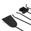 relaxdays 10022293_0 relaxdays Kaminbesteck schwarz Podgląd zdjęcia produktu 7