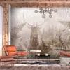 Selbstklebende Folie Fototapete - Forest motif - deer with Produktbild-Vorschau 2