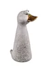 Gartenstecker Zaunhocker Ente Gans Keramik Garten Deko Produktbild-Vorschau 2