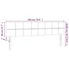 vidaXL Testiere 2 pz. Tessuto grigio scuro 90x5x78/88 cm Anteprima dell’immagine prodotto 8
