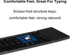 Faltbare, kompakte Tastatur, tragbare BT-Tastatur mit Produktbild-Vorschau 4