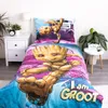 Biancheria da letto reversibile per bambini Marvel Groot i Anteprima dell’immagine prodotto 2