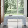 Leith LET70B Polsterbank in Hellblau 119,5x45,5x48 cm Produktbild-Vorschau 6