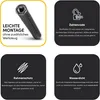 BeeMyBox® 2.0 Fahrradbox abschließbar | Integriertes Produktbild-Vorschau 2