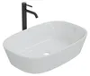 HAGO24 Waschbecken Keramik 605x380x140mm abgerundete Ecken Produktbild-Vorschau 1