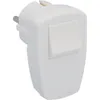 Schutzkontakt-Stecker Schalter weiß, mit Ein-/Ausschalter Produktbild-Vorschau 2