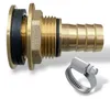Regentonnendurchführung Tankdurchführung Loch 34mm AG 1" x Produktbild-Vorschau 1