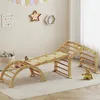 AIYAPLAY 9-in-1 Indoor Klimstructuur, met hellingbaan, Productafbeelding-voorbeeld 2