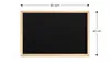 Lavagna nera da gesso 60x40 cm con cornice in legno ECO Anteprima dell’immagine prodotto 7