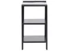 BELIANI Outdoor-Kücheninsel Schwarz Stahl 50 x 50 x 90 cm Produktbild-Vorschau 5