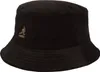 Kangol Unisex modischer Cord Bucket Fischer Hut in schwarz