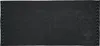 A dark gray towel with a chevron pattern on the sides and a logo on the bottom right. Anteprima dell’immagine prodotto