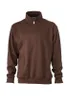 James & Nicholson Sweatshirt Workwear Half Zip navy-blau Produktbild-Vorschau 4