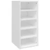 vidaXL Armoires à chaussures 2 pcs. Blanc 31,5x35x70 cm Voir les images du produit 16