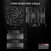 BE QUIET! PURE ROCK PRE 3 ČIERNY ChLADIČ PROCESORA Náhľad obrázku produktu 8