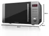 CECOTEC 01535 - Microondas 20L Con Grill Proclean 5110 Inox Vista previa de la imagen del producto 9