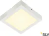SLV 1003018 SENSER 18 LED Deckenaufbauleuchte eckig weiß Produktbild-Vorschau 1
