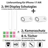 2X Schutzglas (Display + Kamera) für iPhone Air 17 Produktbild-Vorschau 7