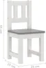 VidaXL 10411, MDF-Platten, Grau, Weiß, 3 Stück(e), 3 Produktbild-Vorschau 8